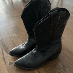 Black Cowboy Boots - Justin Brand